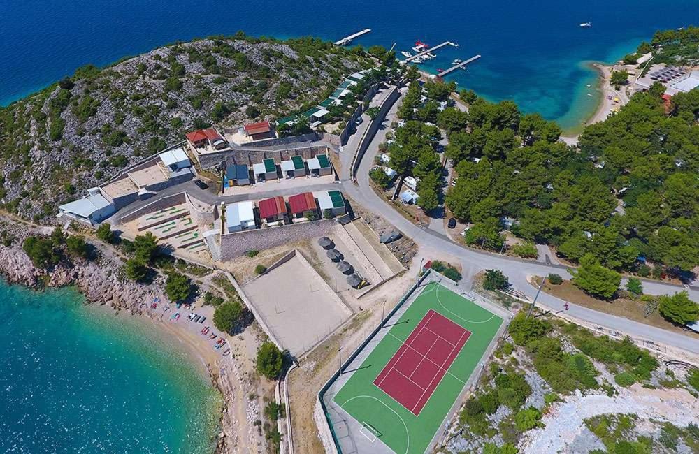 Premium Mobile Home Sun & Joy - Oaza Mira Camping Drage Exteriér fotografie