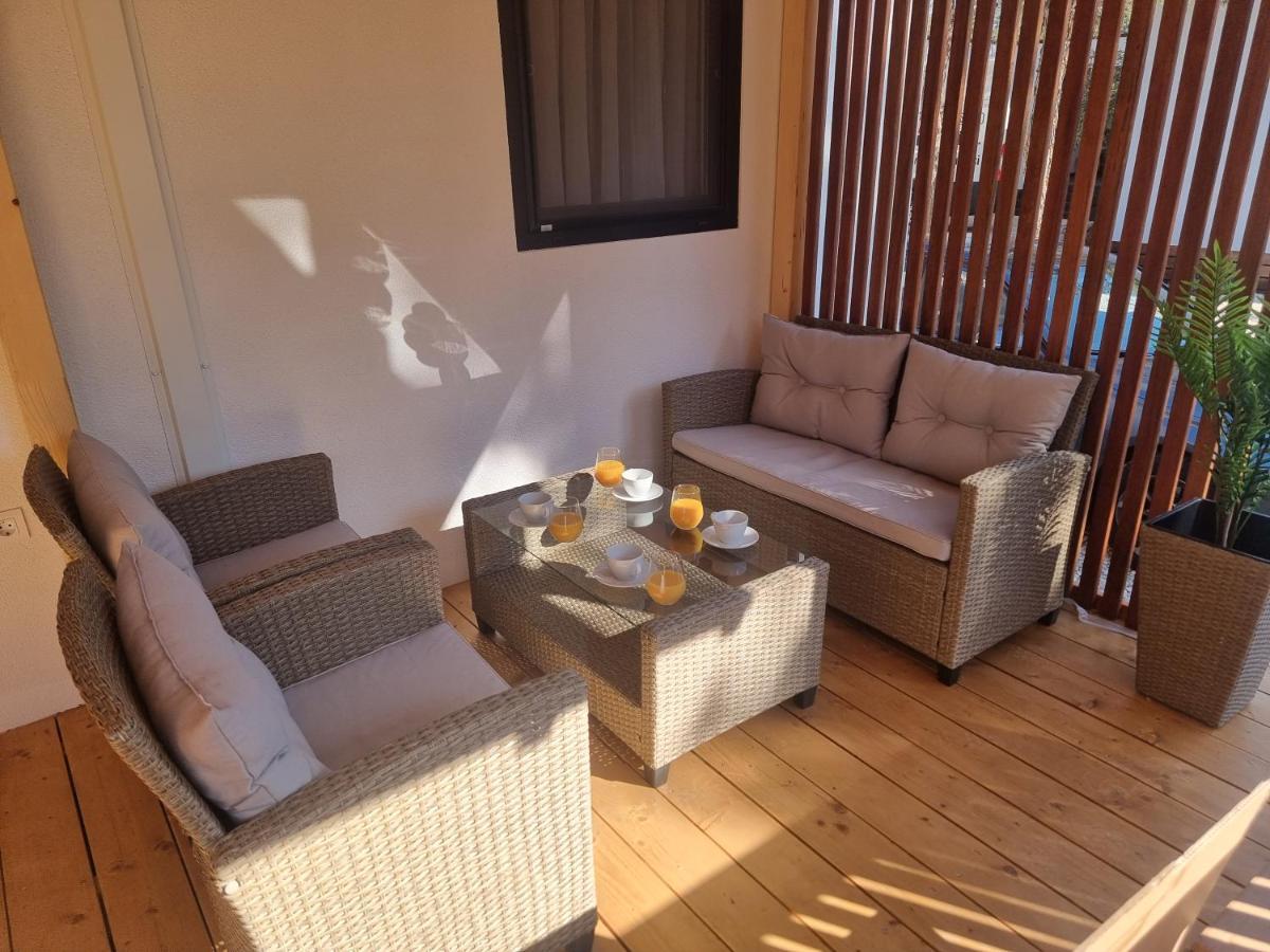 Premium Mobile Home Sun & Joy - Oaza Mira Camping Drage Exteriér fotografie